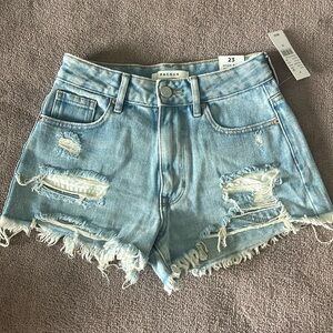 PacSun High Rise Festival jean shorts